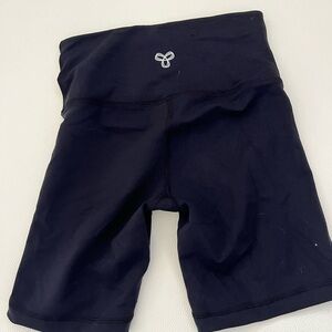 Women's Black High-Waisted Shorts